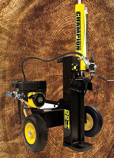 The massive, seven-horsepower, four-stroke engine generates up to 20 tons of force, capable of splitting logs up to 16 inches in diameter and 20 inches long. . Best log splitter